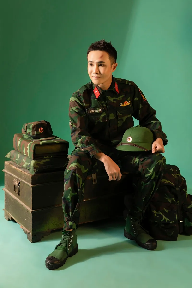 Huỳnh Lập nghiêm túc khi tham gia Sao Nhập Ngũ, 