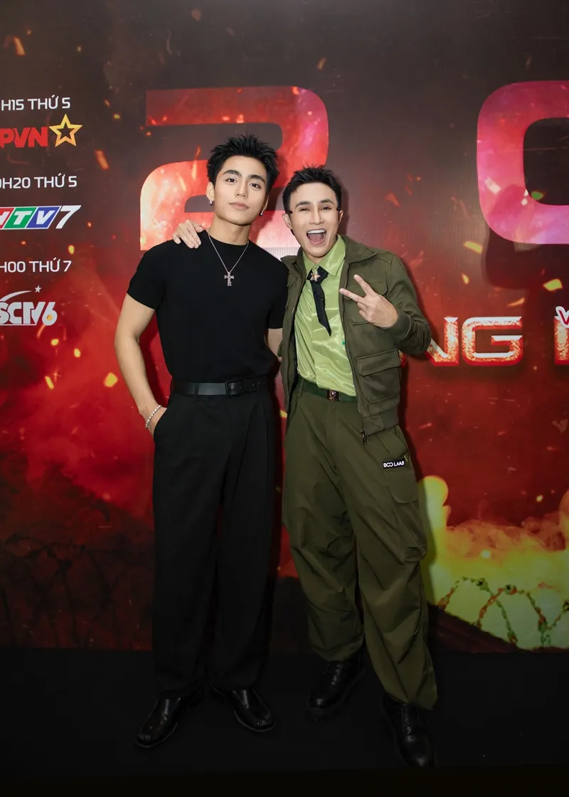 Huỳnh Lập nghiêm túc khi tham gia Sao Nhập Ngũ, 