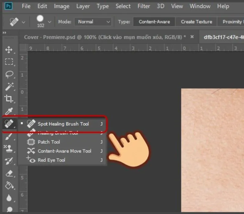 Bỏ túi 4 cách xóa mụn trong Photoshop đơn giản, hiệu quả 7