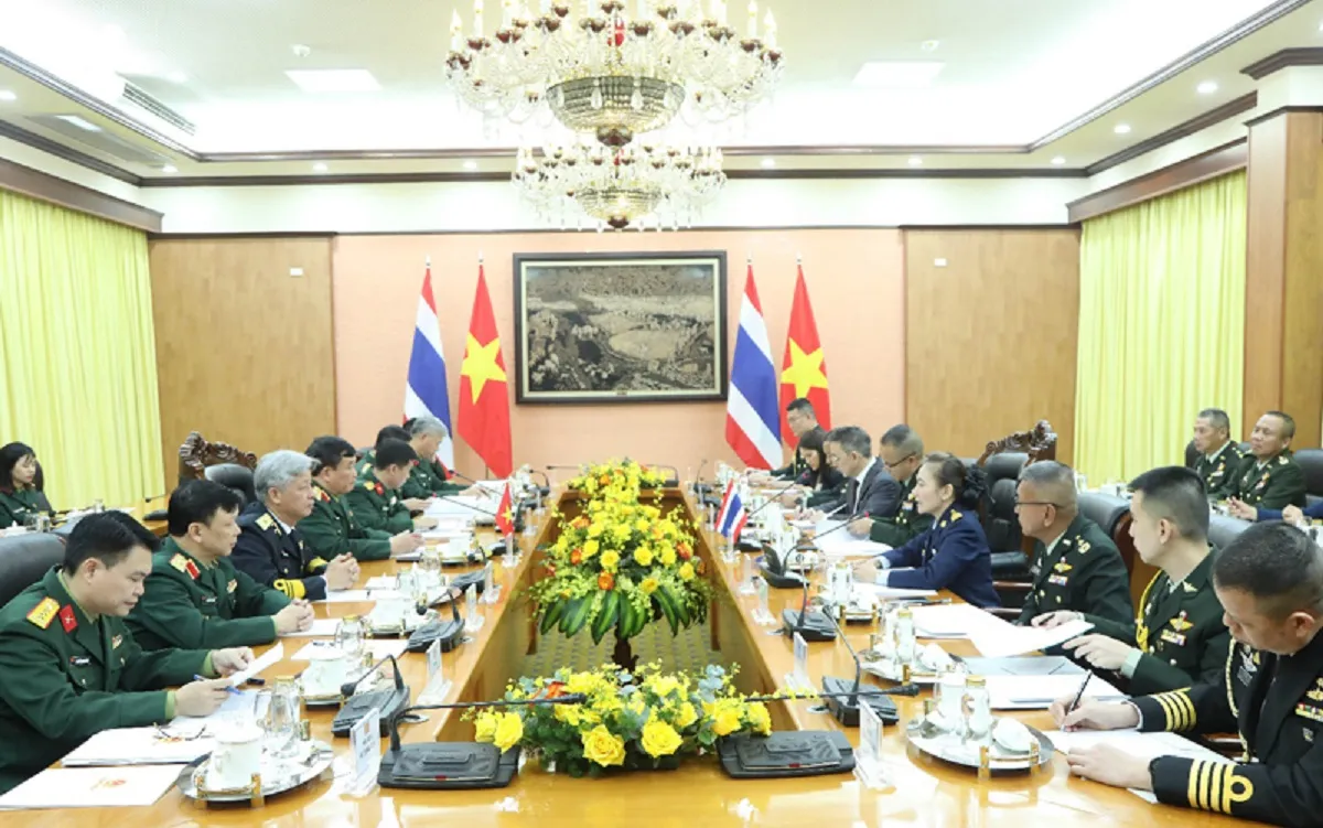 Quang cảnh Đối thoại Chính sách Quốc phòng Việt Nam - Thái Lan lần thứ 5.