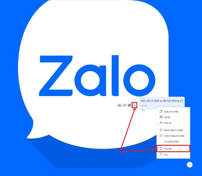 Cách đọc tin nhắn đã thu hồi trên Zalo đơn giản, chi tiết 1