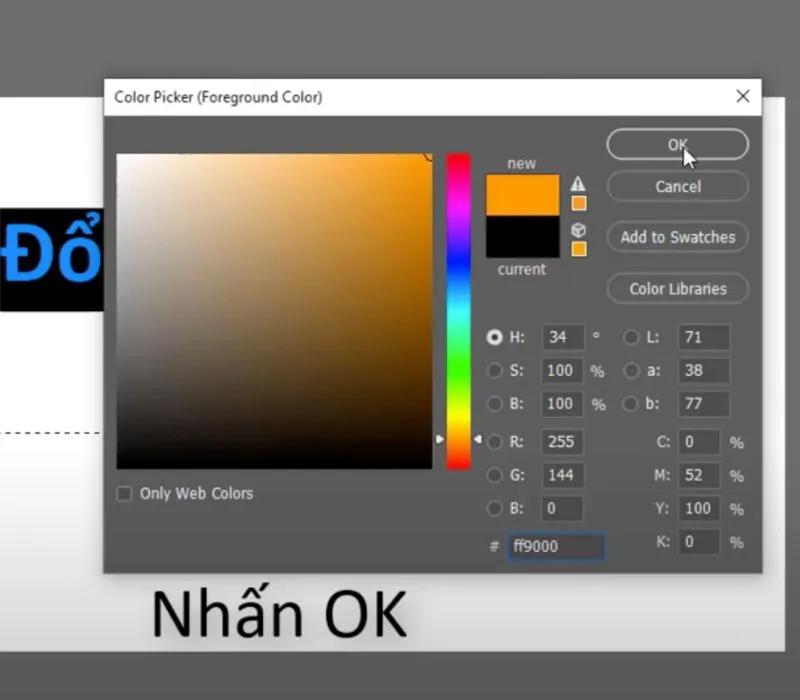 Cách đổi màu trong Photoshop nhanh nhất, dễ nhất 13