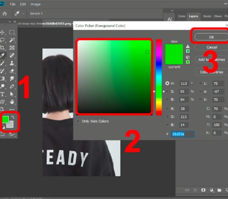 Cách đổi màu trong Photoshop nhanh nhất, dễ nhất 17