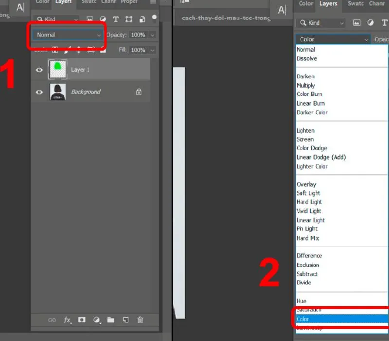 Cách đổi màu trong Photoshop nhanh nhất, dễ nhất 22