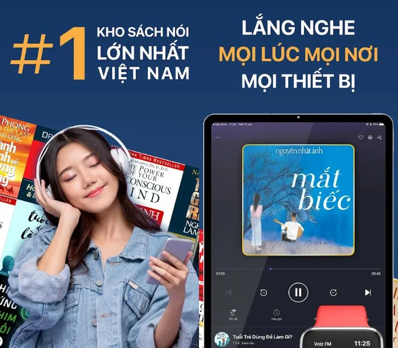 Tổng hợp 13 ứng dụng sách nói miễn phí được yêu thích nhất 11