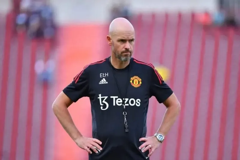 Erik ten Hag đứng trước nguy cơ bị sa thải - Ảnh: Internet