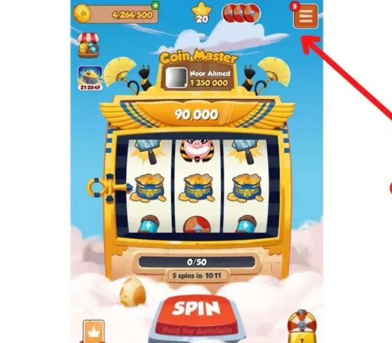 Cách kết bạn trong Coin Master nhanh chóng để nhận Spin miễn phí 1