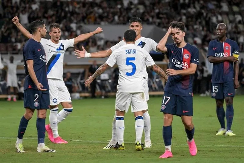 PSG và Inter Milan là 2 CLB Arsenal muốn tránh nhất - Ảnh: Internet