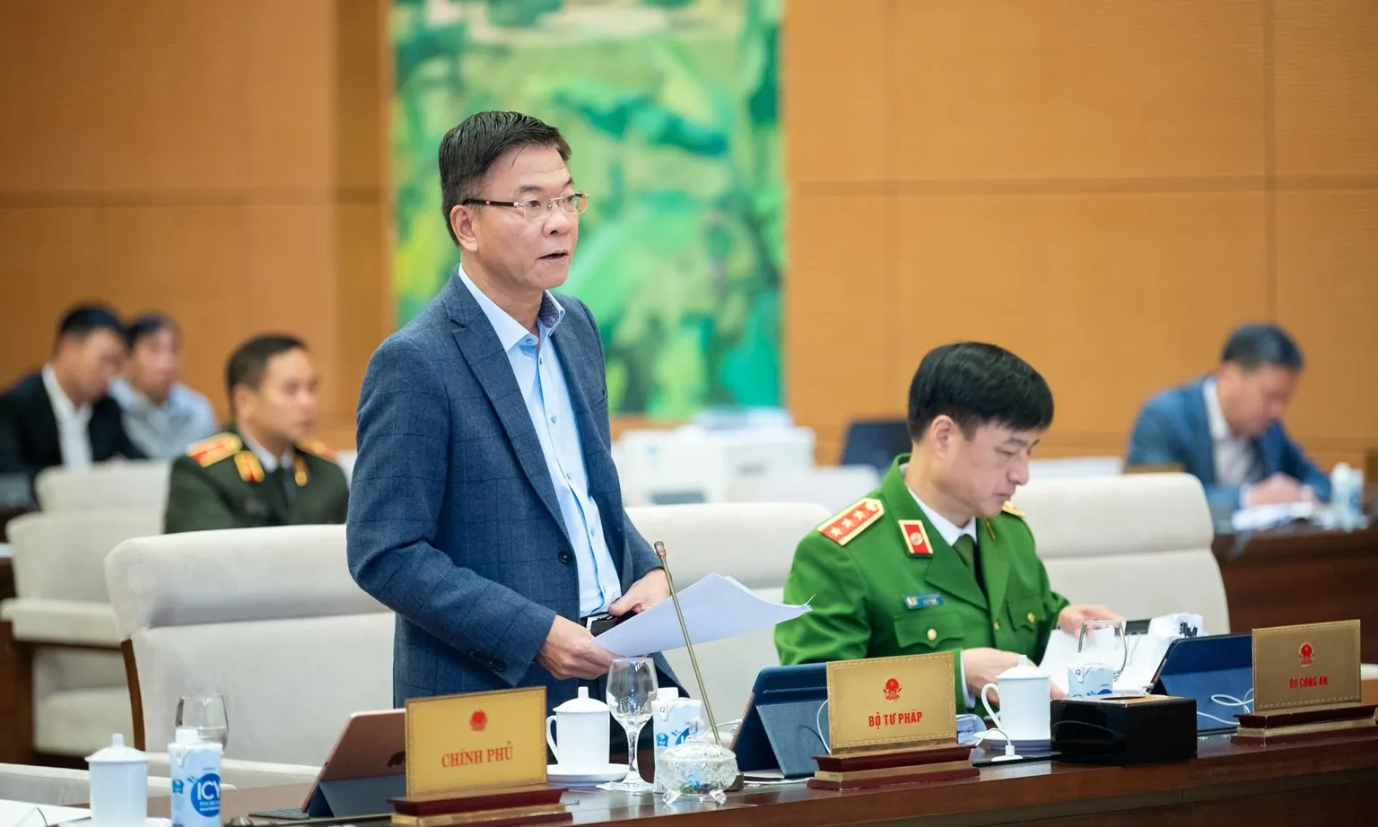 Bộ trưởng Bộ Tư pháp Lê Thành Long 