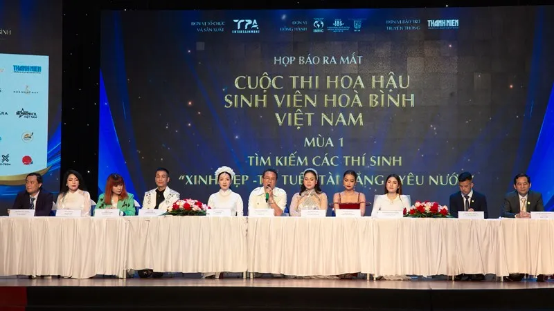 Hoa hậu Giáng My góp mặt trong cuộc thi Hoa Hậu Sinh Viên Hòa Bình Việt Nam 2024 6