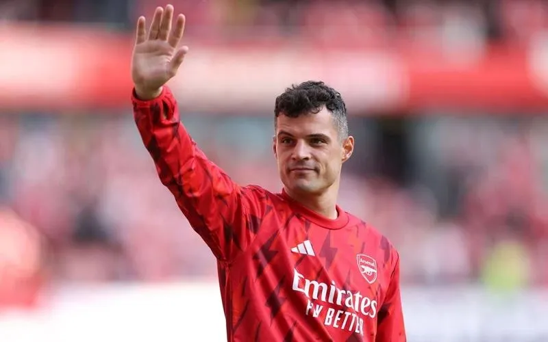 Xhaka cho biết sẽ trở về chào tạm biệt lần cuối NHM Arsenal - Ảnh: Internet