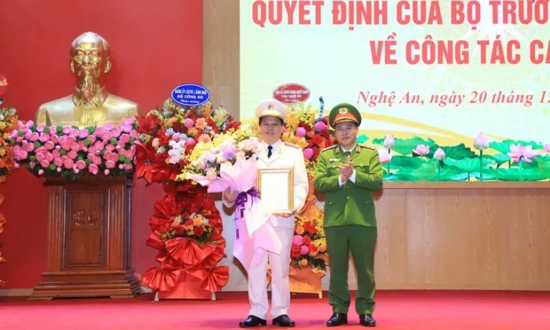 Đại tá Bùi Quang Thanh giữ chức Giám đốc Công an tỉnh Nghệ An 1