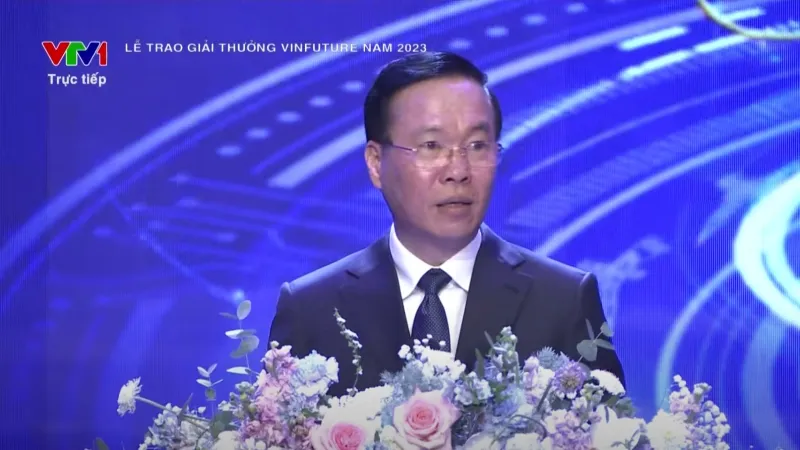 |Trực tiếp| Trao Giải thưởng VinFuture 2023 với tổng trị giá 4,5 triệu USD 1