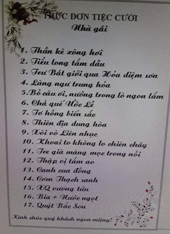 Top 15 tên món ăn độc lạ, hài hước nhất Việt Nam 17