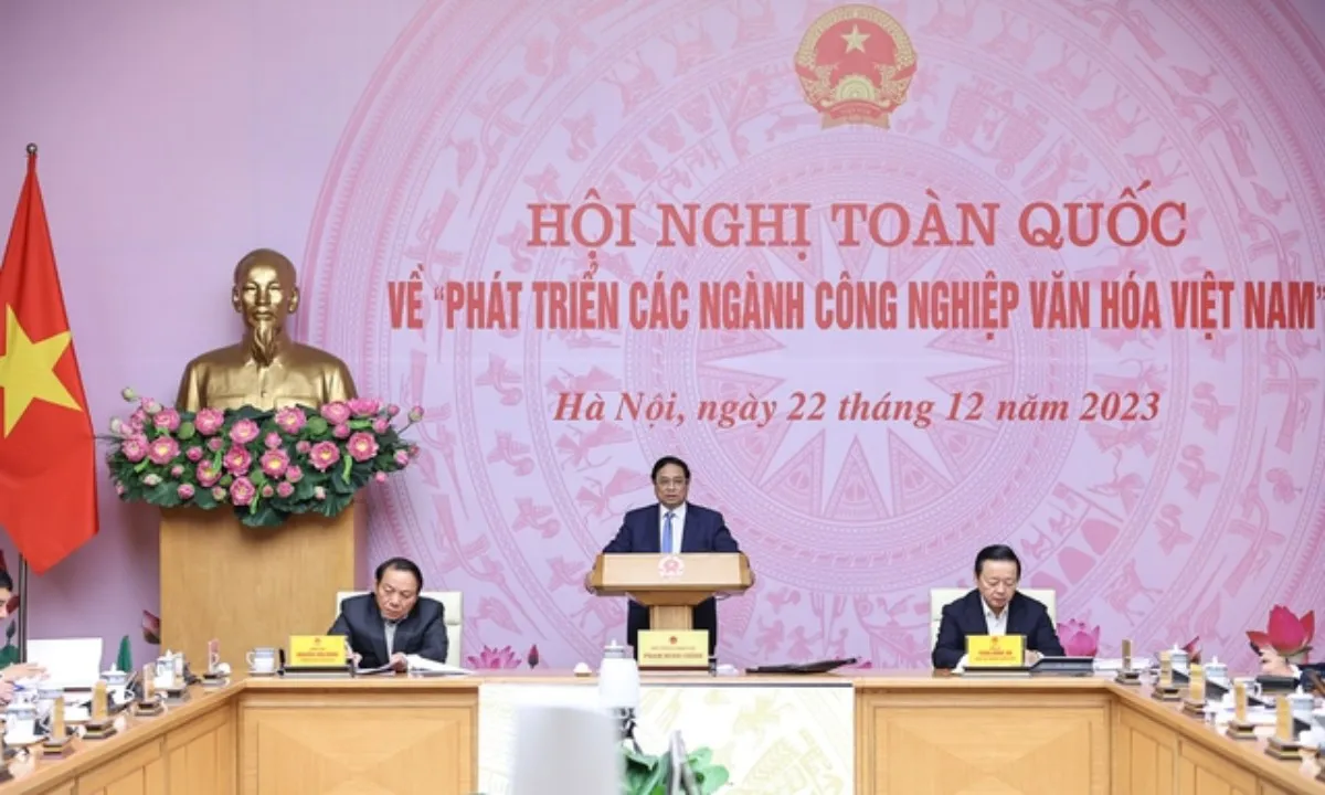 Thủ tướng chủ trì Hội nghị toàn quốc về phát triển công nghiệp văn hóa