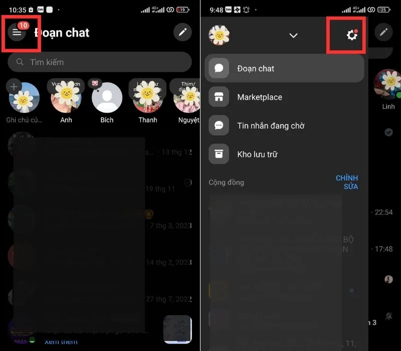 Cách xóa gợi ý trên Messenger phiên bản mới cực đơn giản 6