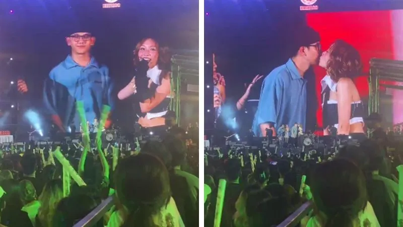 Con gái diva Mỹ Linh công khai người yêu ngay trên sân khấu 1