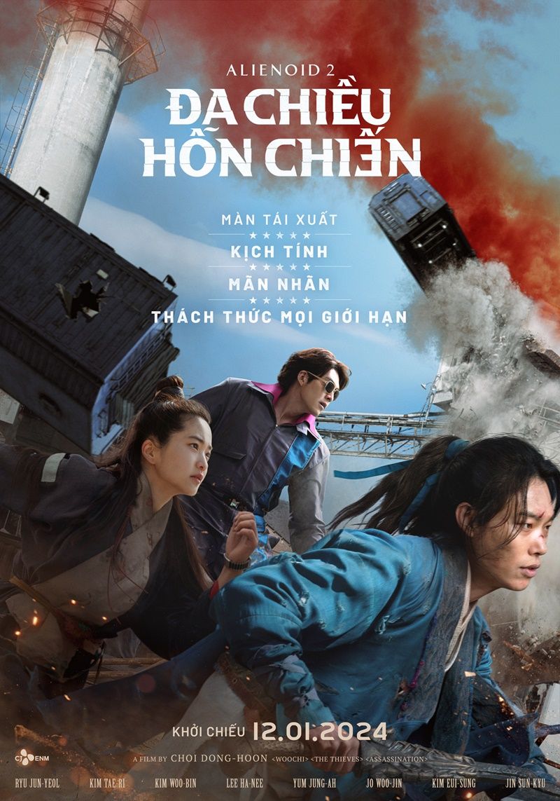 Poster Alienoid 2: Đa Chiều Hỗn Chiến