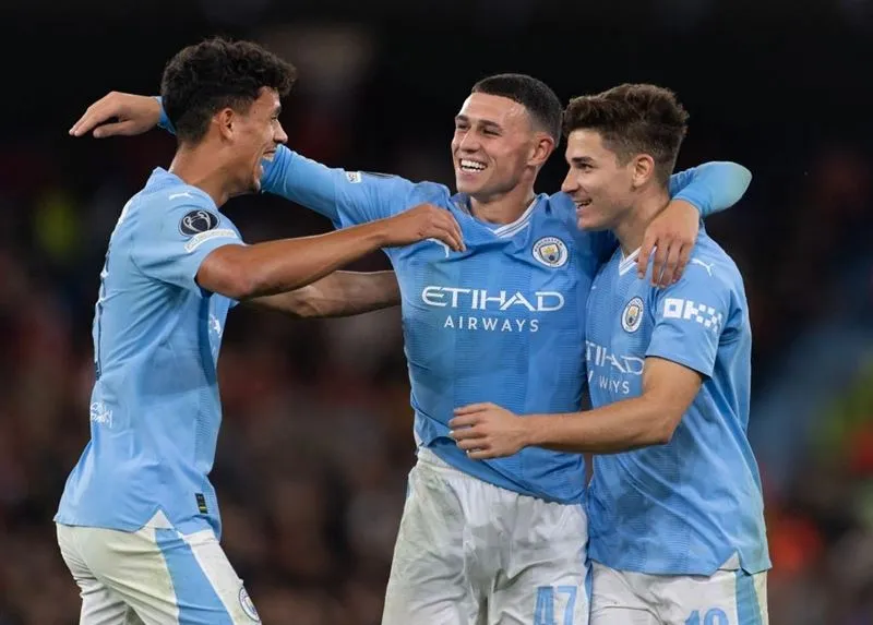 Alvarez đang hạnh phúc tại Man City - Ảnh: Internet