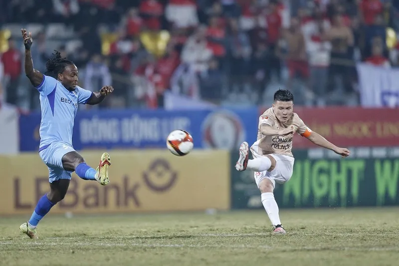 Kết quả V-League Công An Hà Nội vs Bình Dương: Quang Hải và Tấn Tài giúp ĐKVĐ tình lại niềm vui