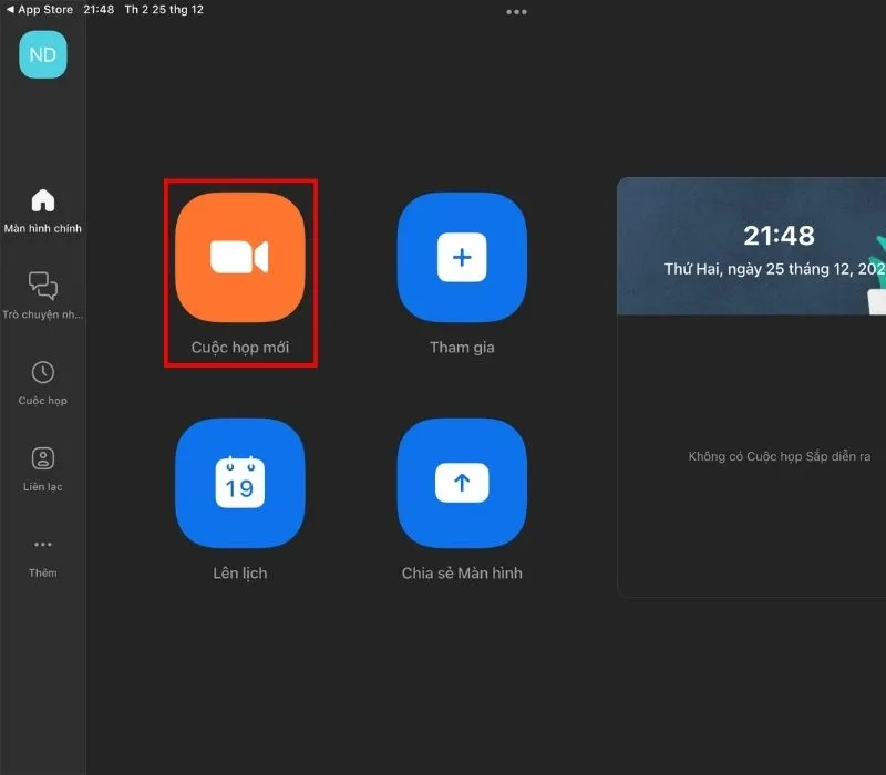 Cách tạo phòng Zoom cho điện thoại, máy tính, ipad cực đơn giản 12