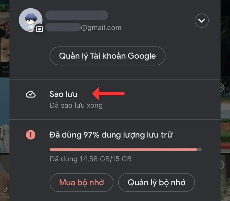 Cách tắt sao lưu ảnh trên Google Photos cực đơn giản 3