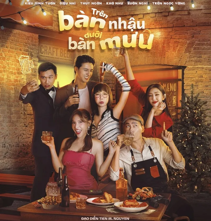 Review Trên Bàn Nhậu Dưới Bàn Mưu: diễn viên mạnh, kịch bản yếu 1