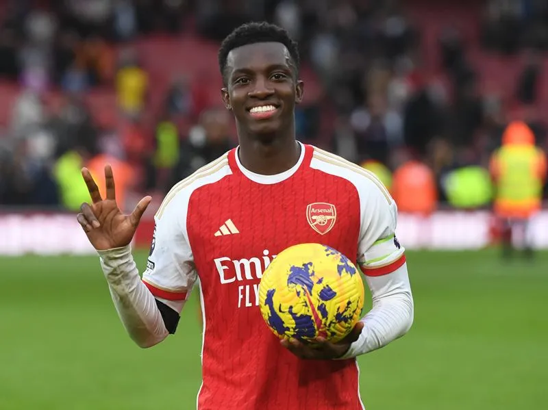 Nketiah vẫn được Arsenal đánh giá cao - Ảnh: Internet