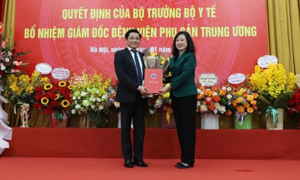 Bệnh viện Phụ sản trung ương có giám đốc mới