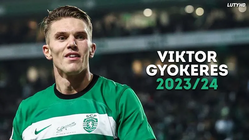 Viktor Gyokeres hiện được Chelsea để mắt đến - Ảnh: Internet