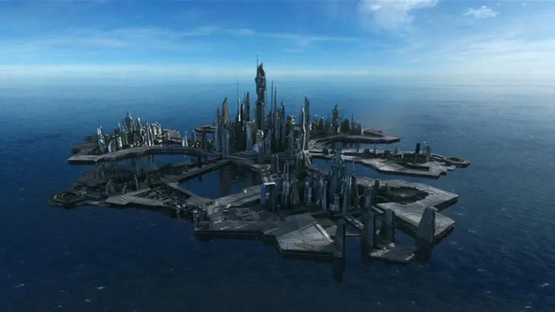 Một Atlantis đầy hiện đại trong Stargate Atlantis