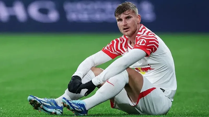 Timo Werner có thể là giải pháp ngắn hạn cho MU - Ảnh: Internet