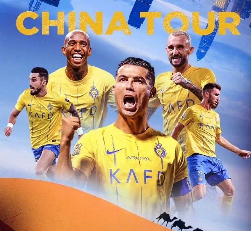 Tour du đấu của Ronaldo "cháy vé", fan Trung Quốc vui phát cuồng trên Weibo 1