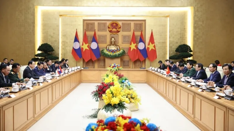 Việt Nam-Lào thúc đẩy các dự án hợp tác trọng điểm 1