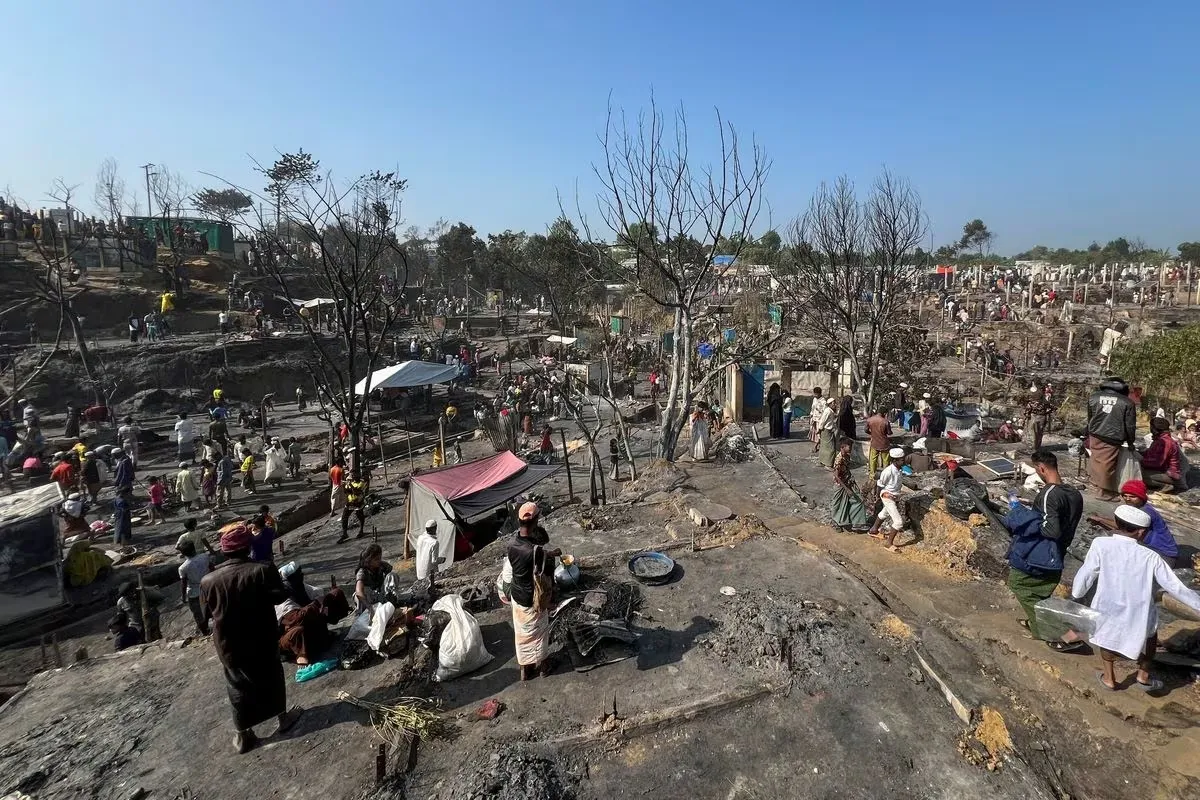 Tin thế giới sáng 8/1: Cháy lớn khu trại tị nạn của người Rohingya ở Bangladesh | Triều Tiên dọa 'súng đã lên nòng'