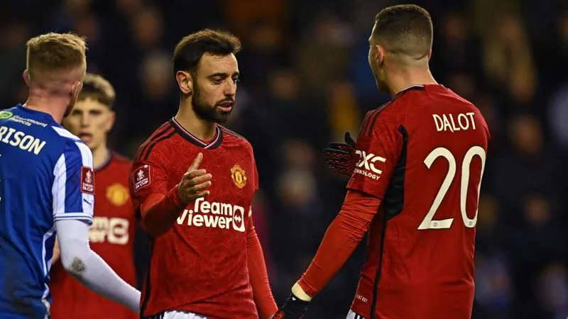 Bruno Fernandes chưa chơi tốt như kỳ vọng của CĐV MU - Ảnh: Internet