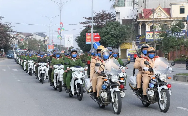 Mở cao điểm bảo đảm an ninh trật tự dịp Tết Giáp Thìn 2024 1