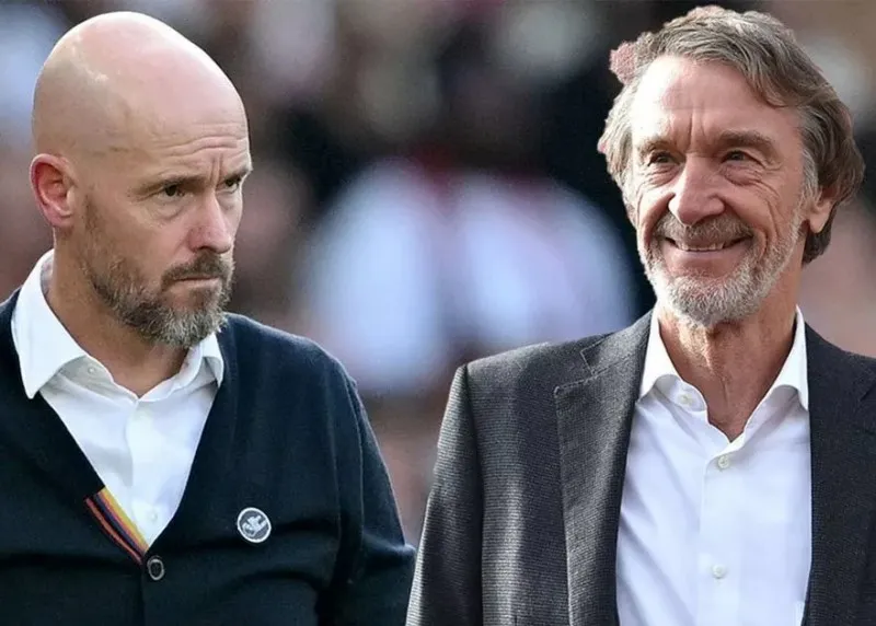 Sancho ra đi, fan MU lập thuyết âm mưu Sir Jim Ratcliffe "đâm sau lưng" Ten Hag 2