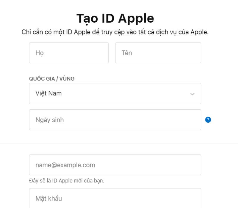 Cách tạo tài khoản iCloud mới nhanh chóng trên iPhone, iPad, Macbook 8