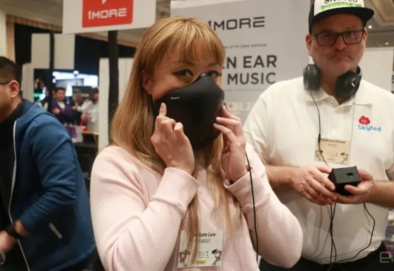 Mặt nạ Skyted Mask - phát minh kỳ lạ nhất tại CES 2024 1