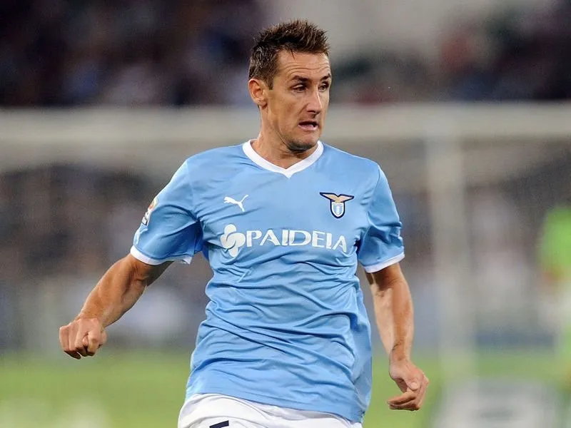 Miroslav Klose chơi cực kỳ ấn tượng tại Lazio - Ảnh: Internet