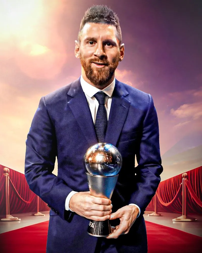 Messi vượt mặt Haaland để giành The Best 2023 - Ảnh: Internet