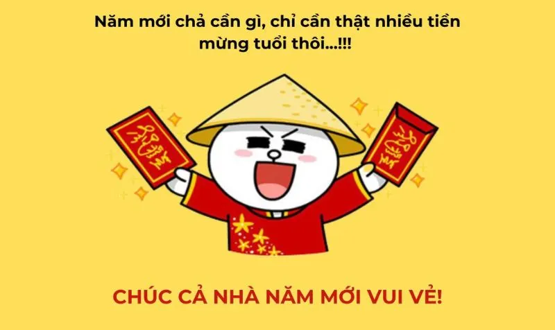 Tổng hợp meme Tết hài hước giúp năm mới thêm thú vị 21