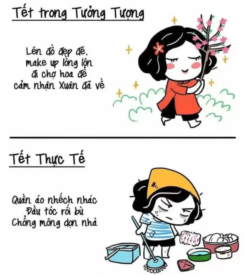 Tổng hợp meme Tết hài hước giúp năm mới thêm thú vị 4