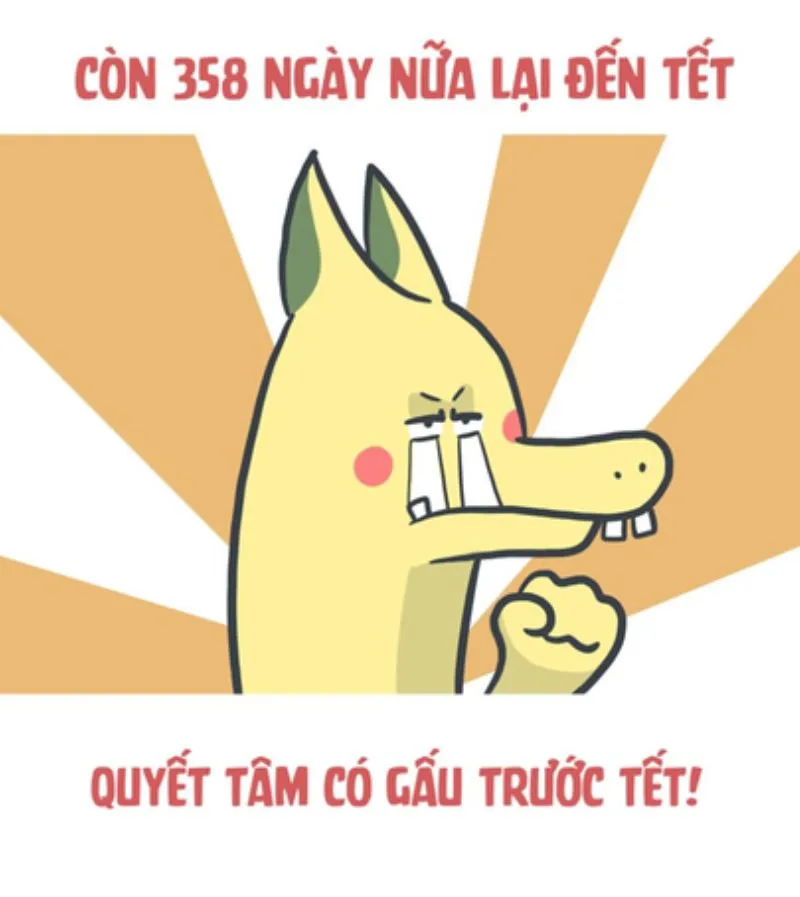 Tổng hợp meme Tết hài hước giúp năm mới thêm thú vị 8