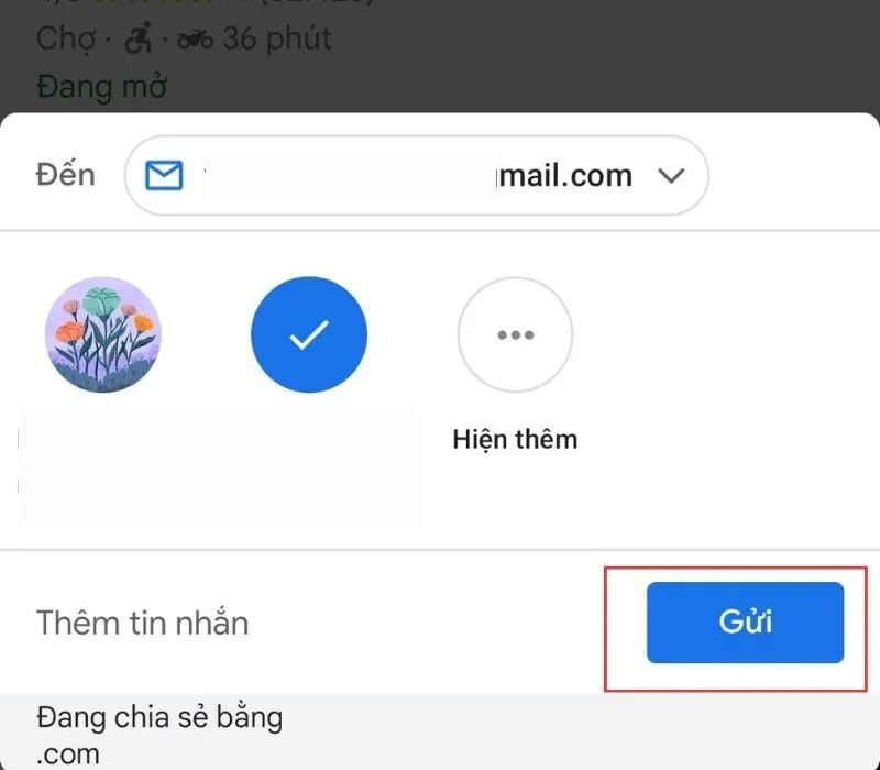 (Thiếu ảnh)Hướng dẫn cách chia sẻ vị trí trên Google Maps cực đơn giản 10