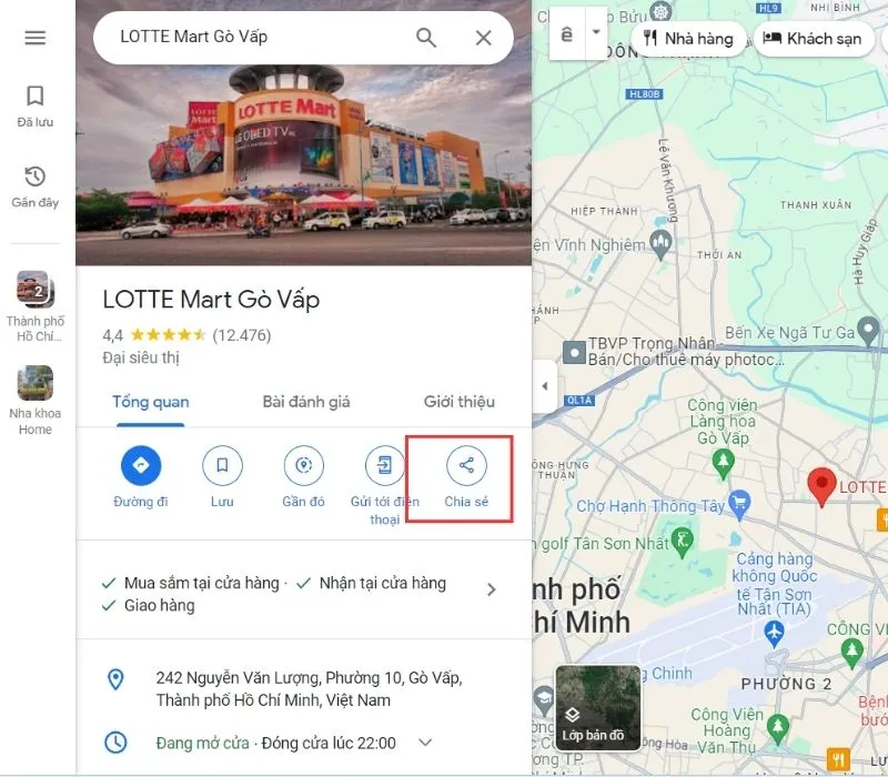 (Thiếu ảnh)Hướng dẫn cách chia sẻ vị trí trên Google Maps cực đơn giản 13