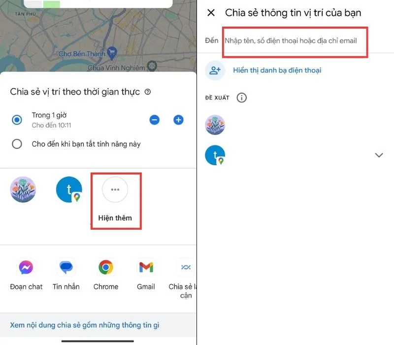 (Thiếu ảnh)Hướng dẫn cách chia sẻ vị trí trên Google Maps cực đơn giản 5