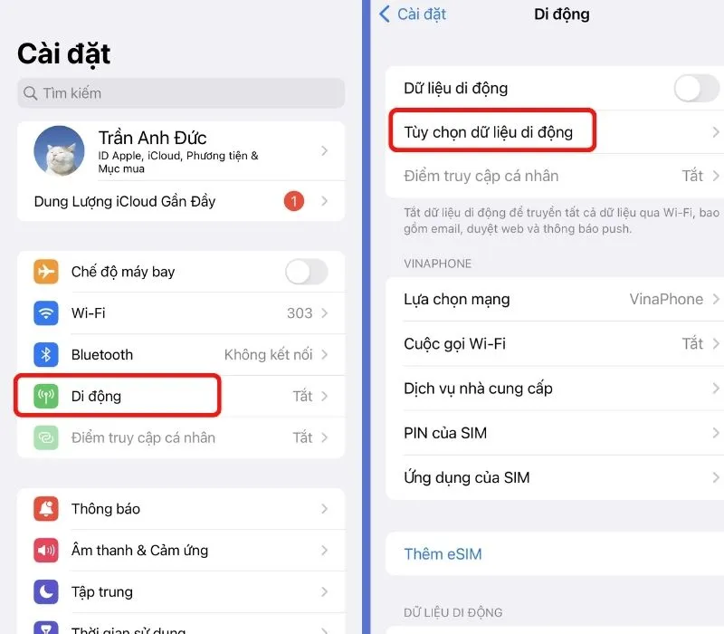 Hướng dẫn cách chuyển LTE sang 4G trên iPhone nhanh chóng 4