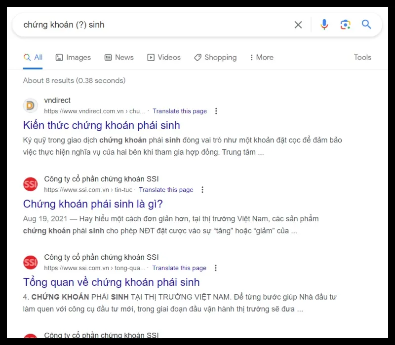 Cách tìm kiếm từ khóa trên Google cho kết quả chính xác nhất 14